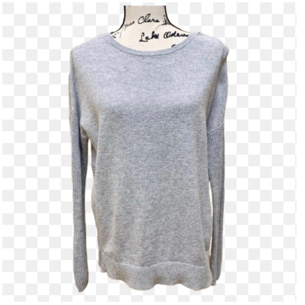 Trouve Asymmetrical High-Low Knit Sweater Sz M